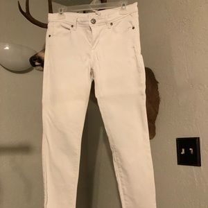 Free People White Skinny Jeans